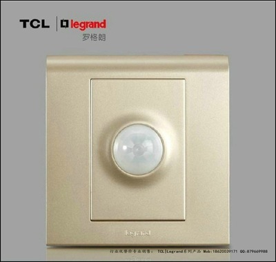 TCL-罗格朗 K5系列漫金色人体感应开关（继电器型）K5/G02-C2 产品介绍与选购指南